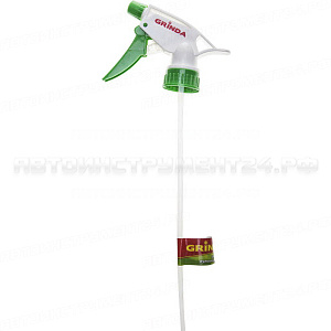 Головки-пульверизаторы GRINDA для пластиковых бутылок, цвет зеленый/белый